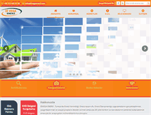 Tablet Screenshot of divegaenerji.com